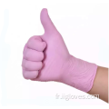 Colorful Purple Nitrile Beauty Tattoo Shop Nitrile Gants